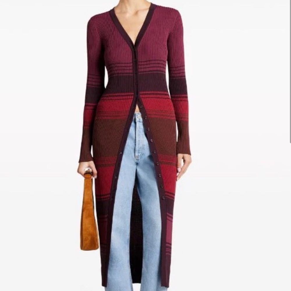 STAUD Roko Cardigan Dress